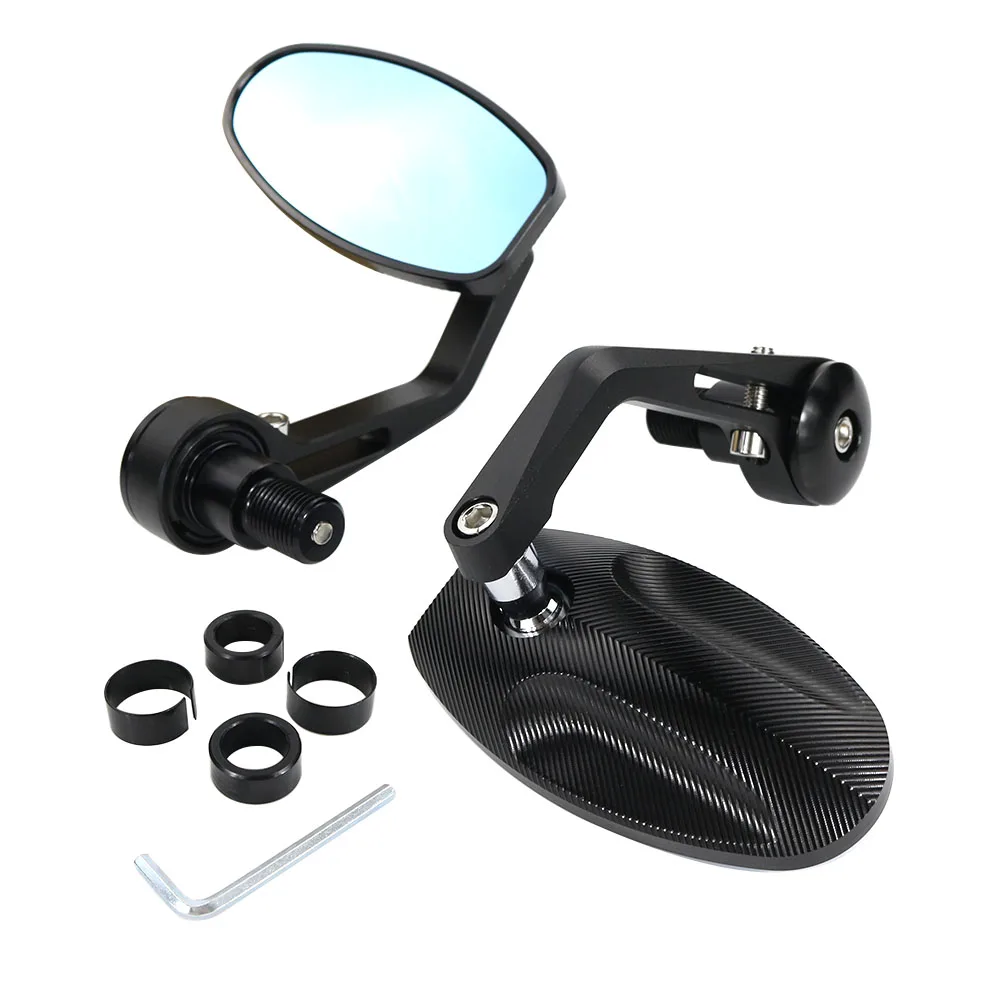 Rückansicht Spiegel Fit Für Yamaha XSR900 XSR700 Tmax500 530 MT-07 MT-09 MT10 FZ1 FZ6R FZ6 Fazer Griff Bar End spiegel Cafe Racer