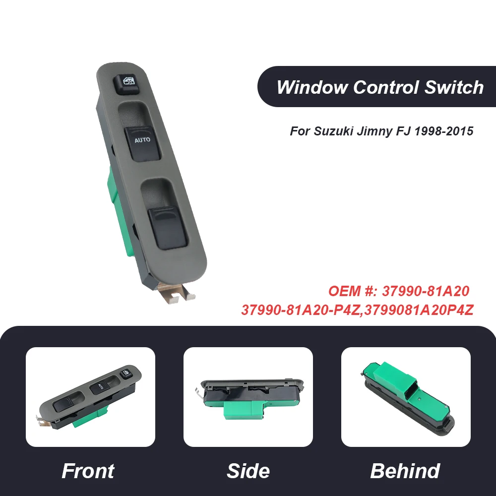 Electric Power Window Switch Button For Suzuki Jimny FJ 1.3 16V 1998 1999 2000 2001 2002 2003 2004-2015