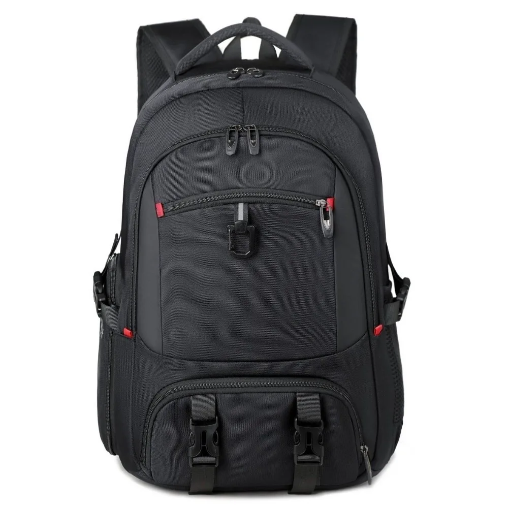 Large Capacity Travel Backpack USB Port Shoe Compartment Laptop Backpack Multi-Functional Design Separate Wet Dry Compartments
