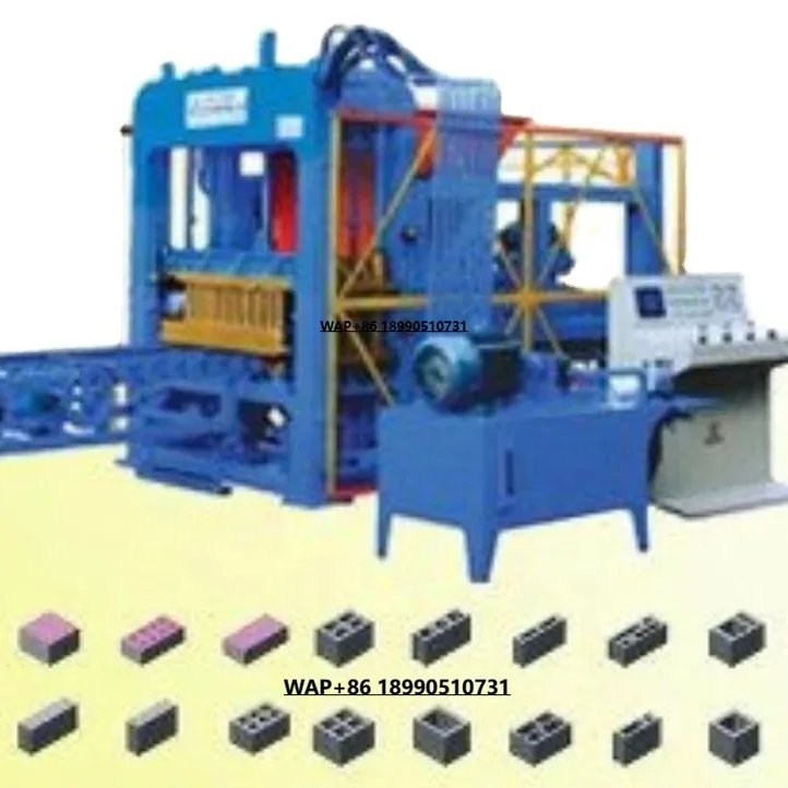 QT15-15 Automatic Concrete Brick/Block Making Machine Machinery Pressing Machine with Mould Mold