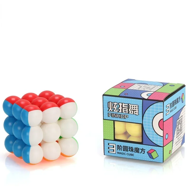 Ball Cube 3D Magic Cube Speed Learning Lernspielzeug für Kinder Anti Stress Runde Form Neo Cubo Magico