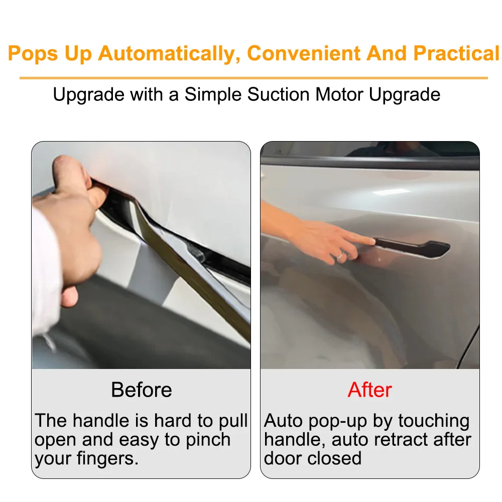 Door Handle Auto Presenting For Tesla Model Y Model 3 New Model Y Juniper Model 3 Highland Automatic Handbar Wireless Retain