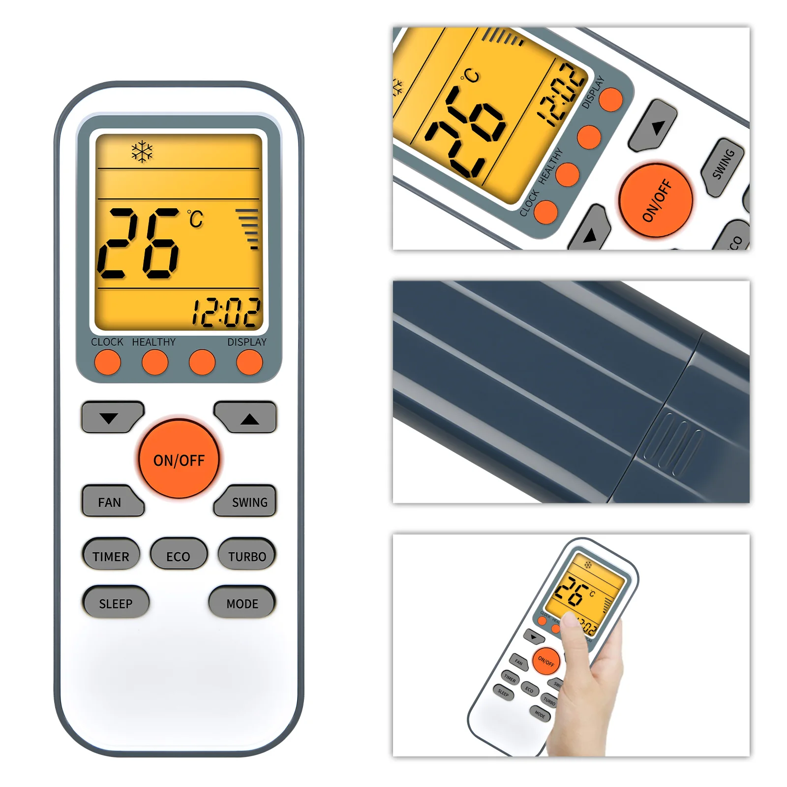 Новый GYKQ-36 сменный пульт дистанционного управления для кондиционера TCL TCLSS28 TCLSS12