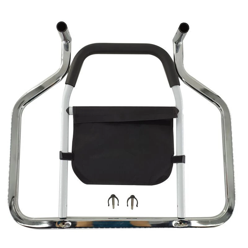 مقبض حديد لكبار السن في المستشفى، إطار بجانب السرير مطلي باللون الأبيض، سكة سرير قابلة للتعديل، ارتفاع السرير، مساعدة الجانب، حاجز اليد #3