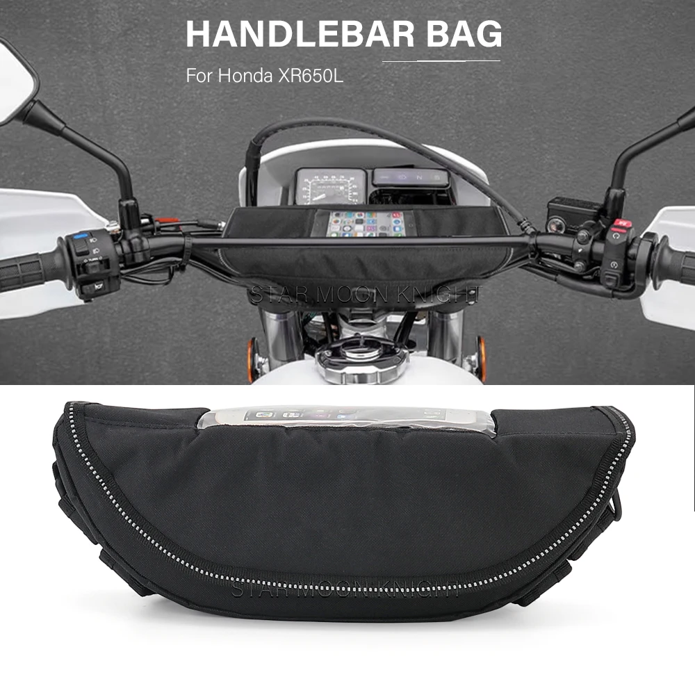 

Handlebar Navigation Bag For Honda XR650L XR 650 L XR 650 Motorcycle Storage Waterproof Bag Travel Toolkit