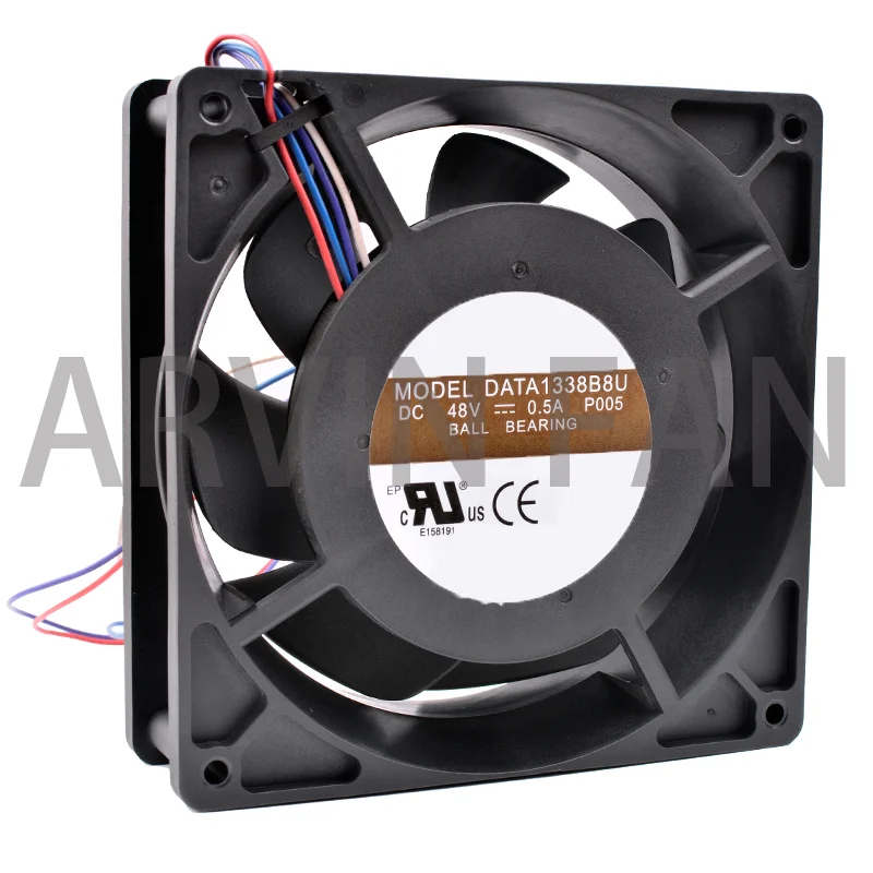 

Brand New Original COOLING REVOLUTION DATA1338B8U 127x127x38mm 12738 DC Fan 48V 0.50A high-end Server Cooling Fan