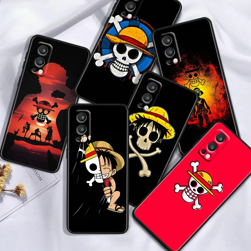 

Japanese Anime Ones-Pieces For OnePlus 11 10T 10R 9R 8T 7T Nord N300 N200 N100 2T CE2 Lite N20 N10 Pro Black Soft Phone Case