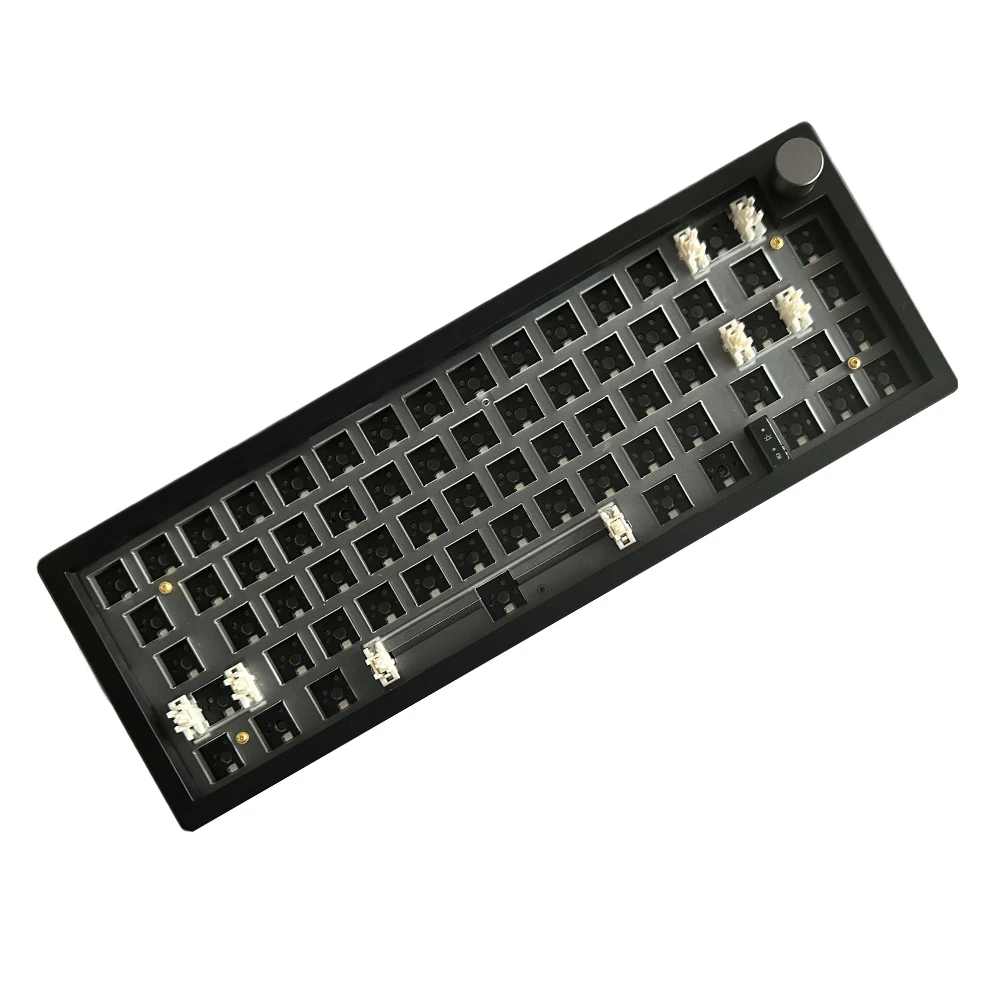67 Keys Mechanical Keyboard DIY Kit with Knob Wired Computer Gamer Keyboards Module for Desktop Laptop PC Gaming Accessories