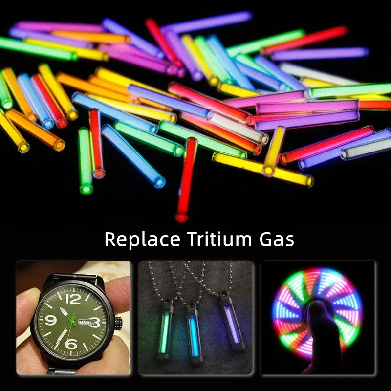 1Pcs Luminous Tube DIY Replace T Gas for Watch Jewelry Decorations Eyeglasses EDC