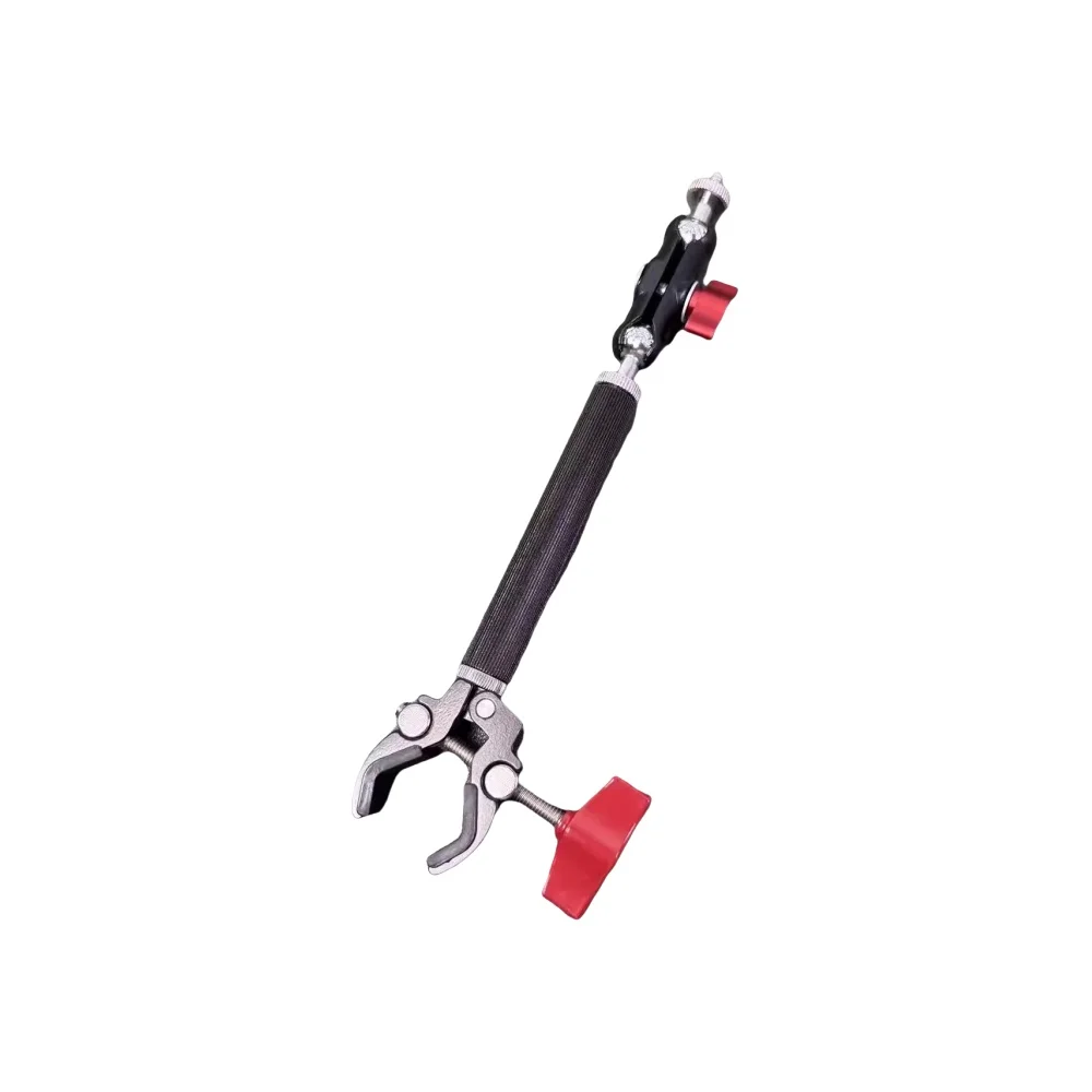 AliExpress NONE Universal Metal Clamp Fixing Rod Pea Clamp for Round Tube Outdoor Cycling Camera Bracket Office Recording Bracket