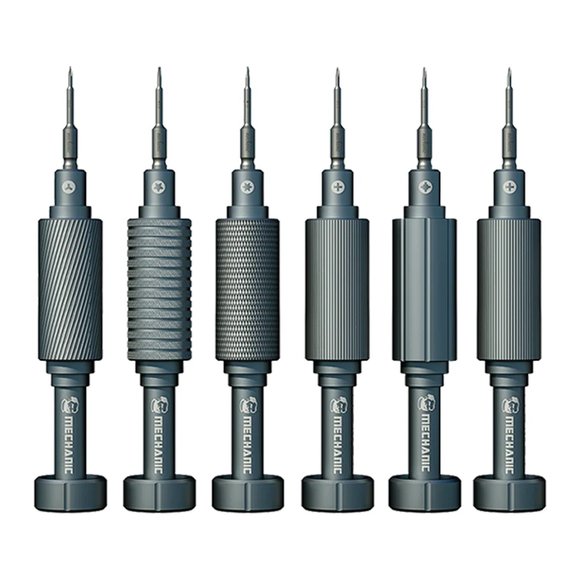 

MECHANIC 6 in 1 3D Mini Screwdriver Set T2 0.8 1.5 Y0.6 2.5 High Hardness Precision Magnesium Silicon Alloy Screwdriver