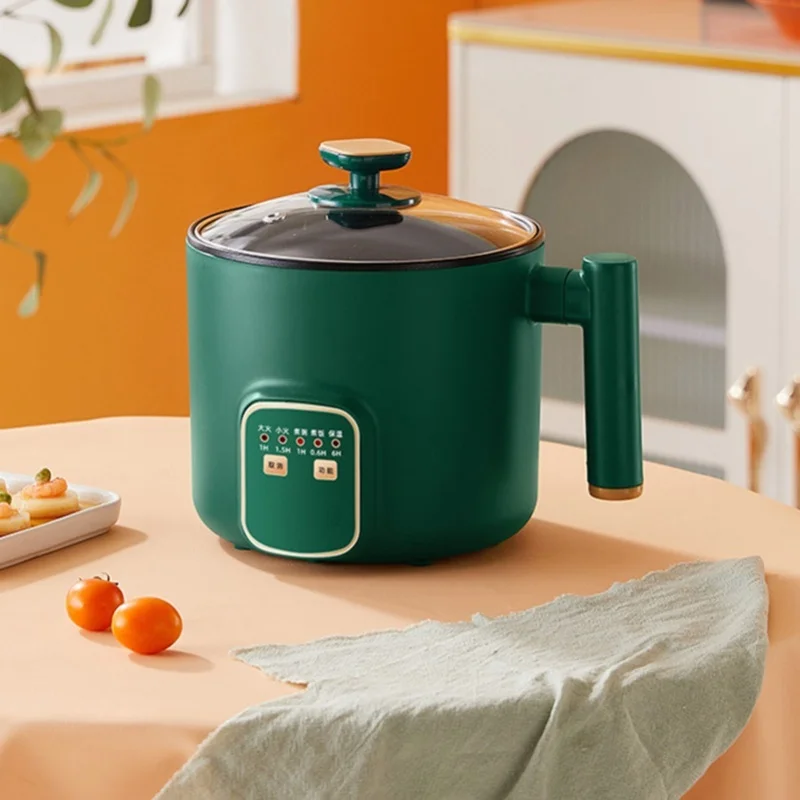 Electric Hot Pot 1.8L Mini Multifunction Electric Noodle Cooker With Handle For Home Dorm Office Single Layer view 4