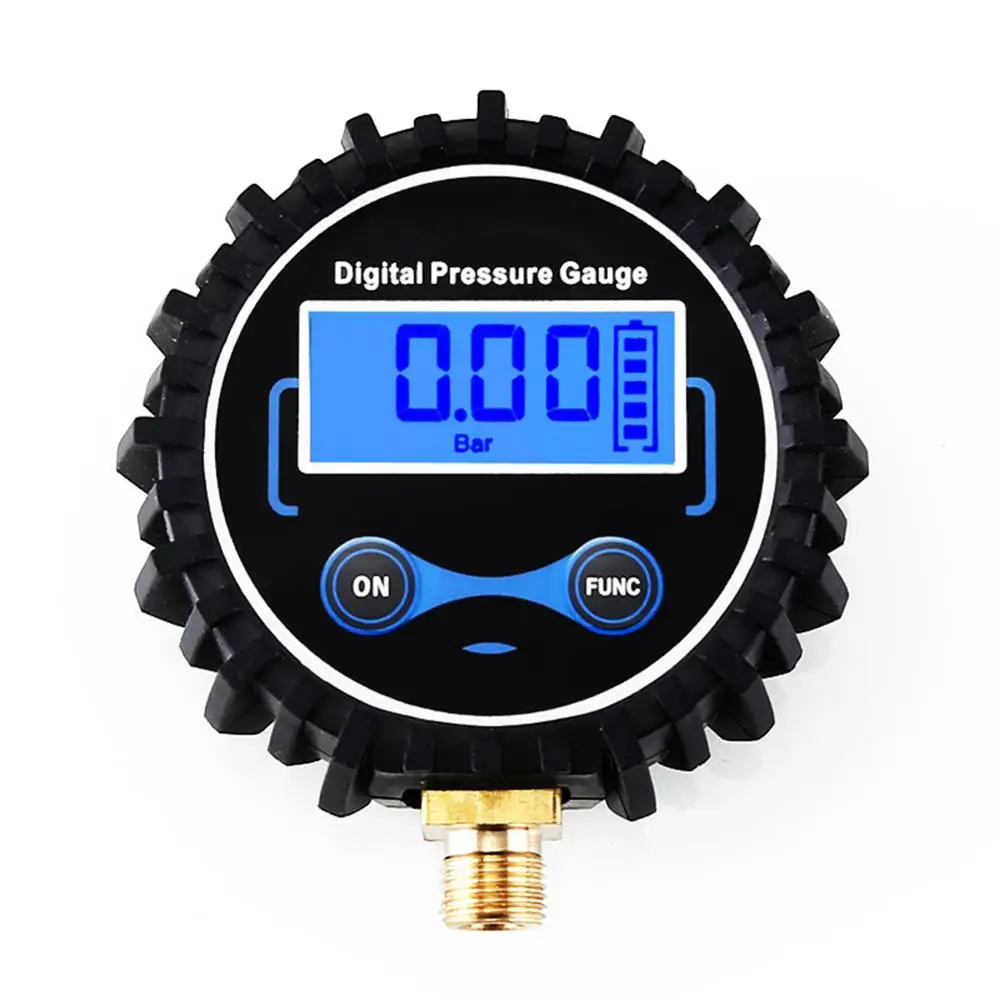 Tire Pressure Monitoring System Digital Tire Pressure Gauge Car Bike Motorcycle Tyre Tester Air PSI Meter 1/8NPT Car Accessories