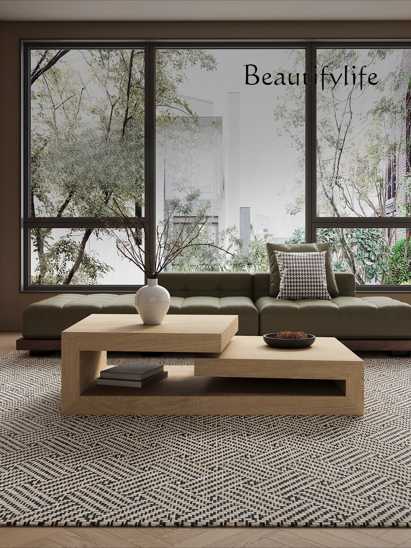 

Medieval style coffee table new light luxury design coffee table living room high-end atmosphere creative modern coffee table