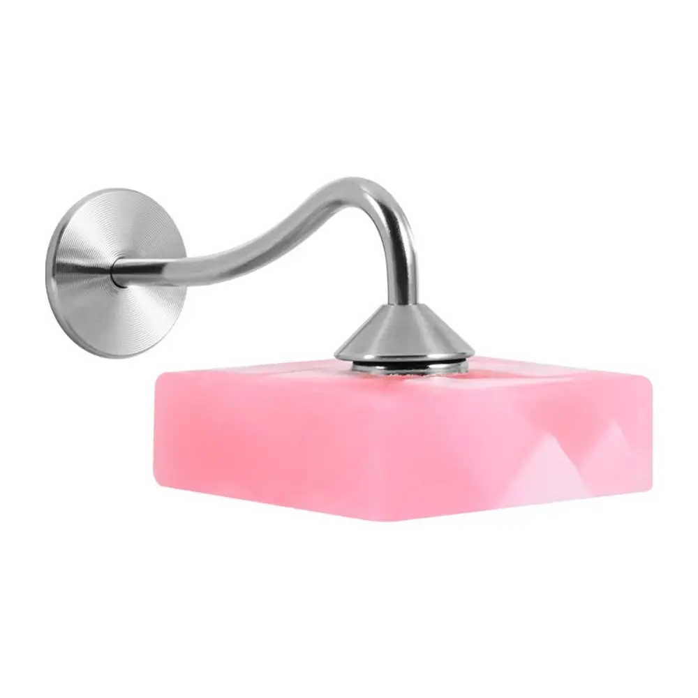 

Магнитная полка для мыла из нержавеющей стали, экономия места, простой стиль, держатель для мыла без перфорации, прочная настенная полка для мыла с быстрым сливом, ванная комната