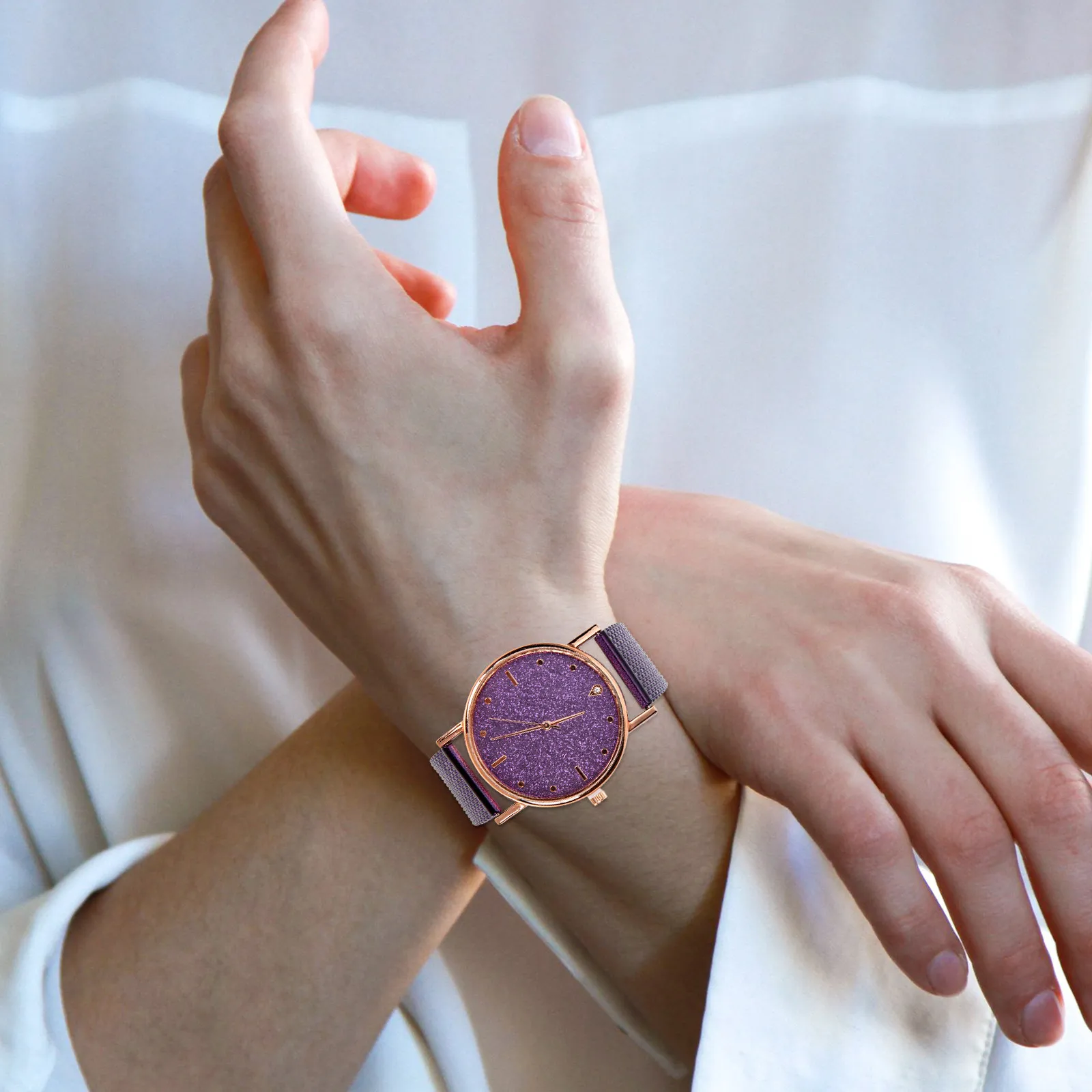 

Женские кварцевые часы с регулируемым ремешком, модные ретро-часы для бизнеса, легкие, гладкие, удобные, идеальный подарок