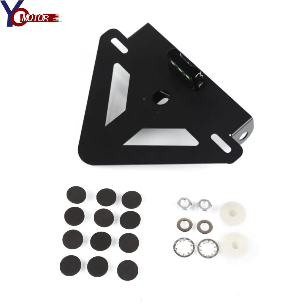 

For BENDA BD300 Motorcycle license plate holder fender eliminator registration black bracket stainless steel Accessories BD 300