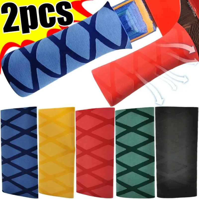 Table Tennis Rackets Overgrip Handle Tape Heat-shrinkable Material Ping Pong Set Bat Grips Sweatband for Paddle Accessories