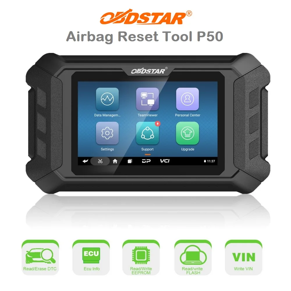 

OBDSTAR P50 Airbag Reset PINCODE Intelligent Airbag Reset Tool Covers Over 3000 ECU with P004 Adapter