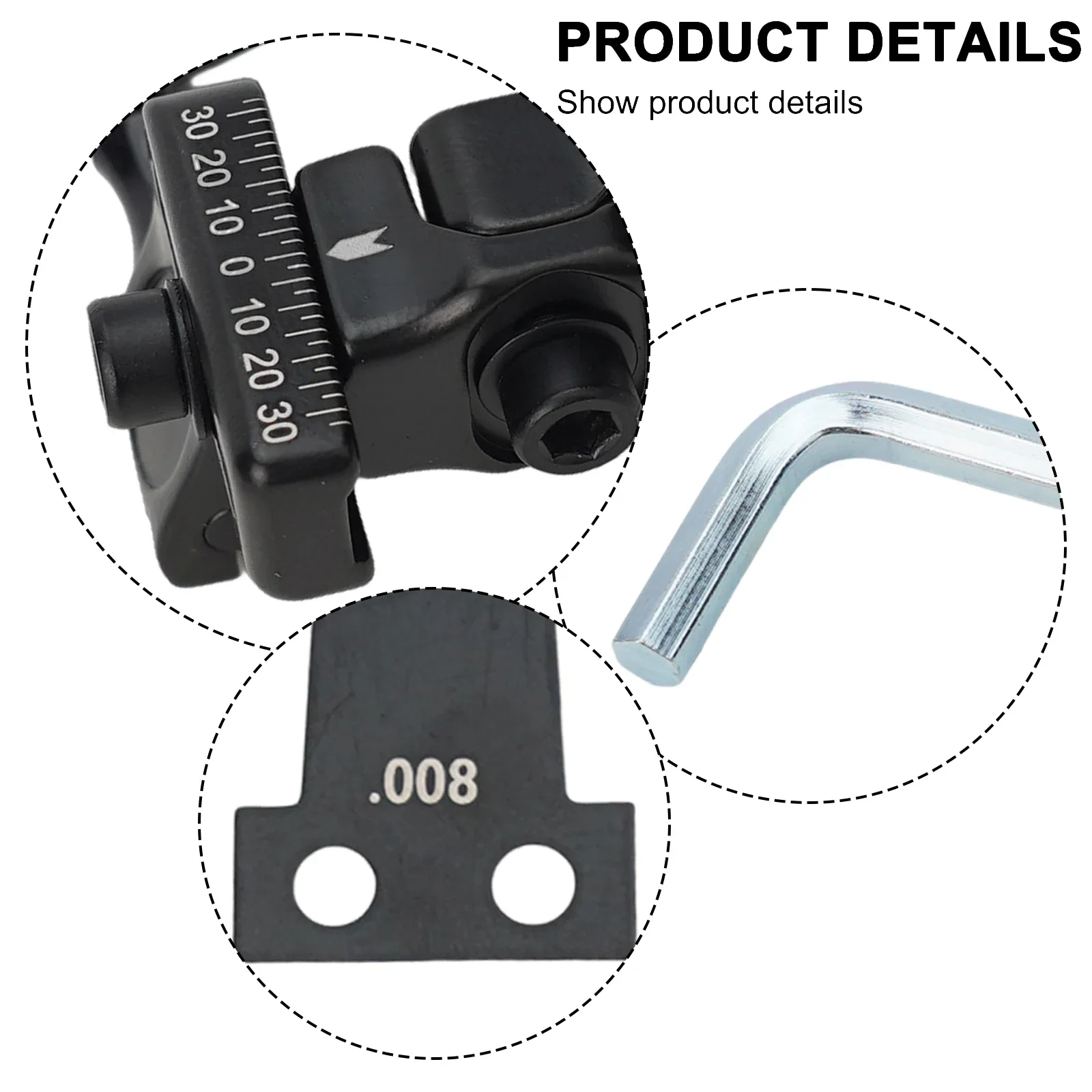 Replaceable Steel Plate Arrow Rest for Compound and Recurve Bows with Wrench and Adjustable Design to Perfect Arrow Positioning