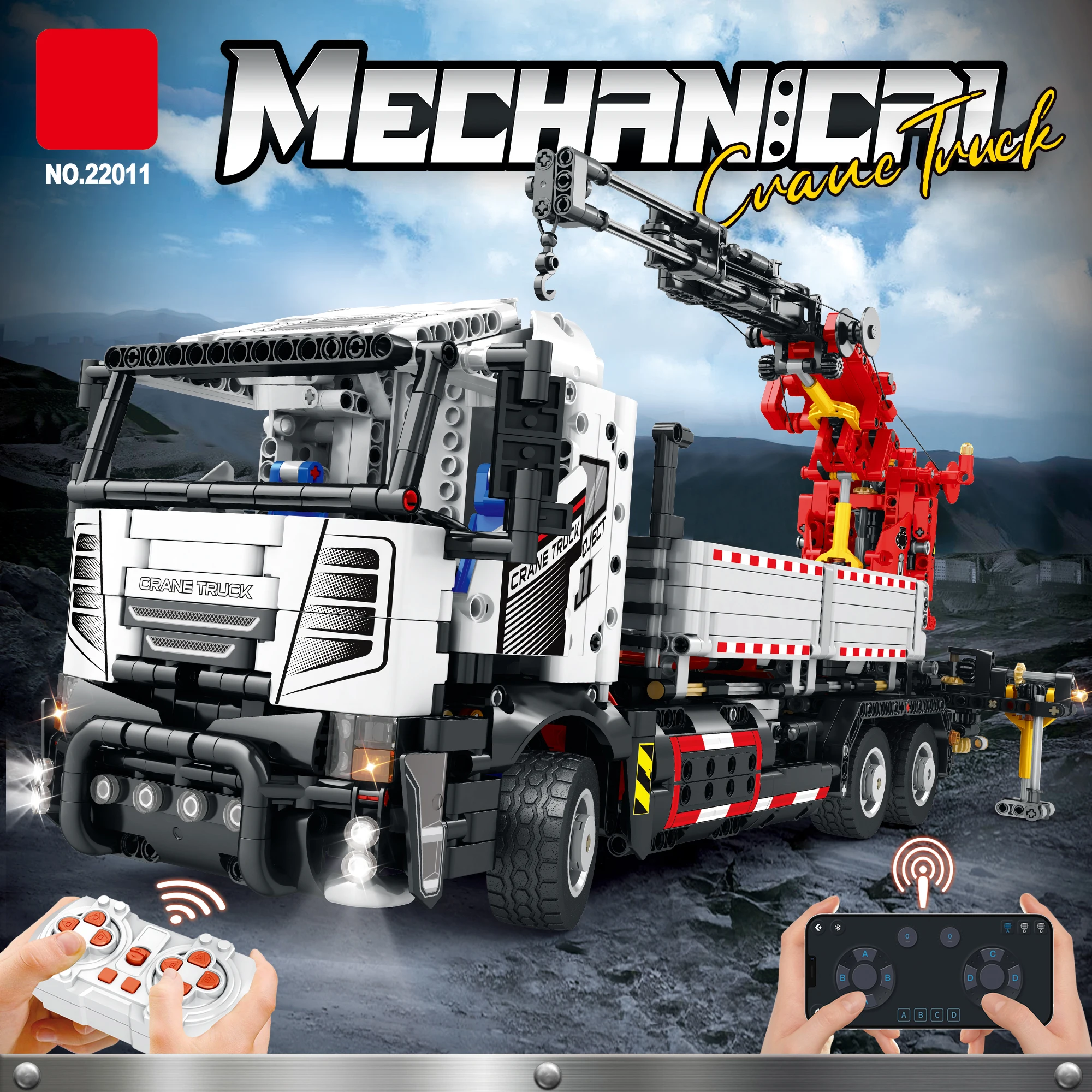 

22012 Engineering Truck Tech Building Block City Construction Toy For Children Boy Adults Excavator Bulldozer Crane Car Brick