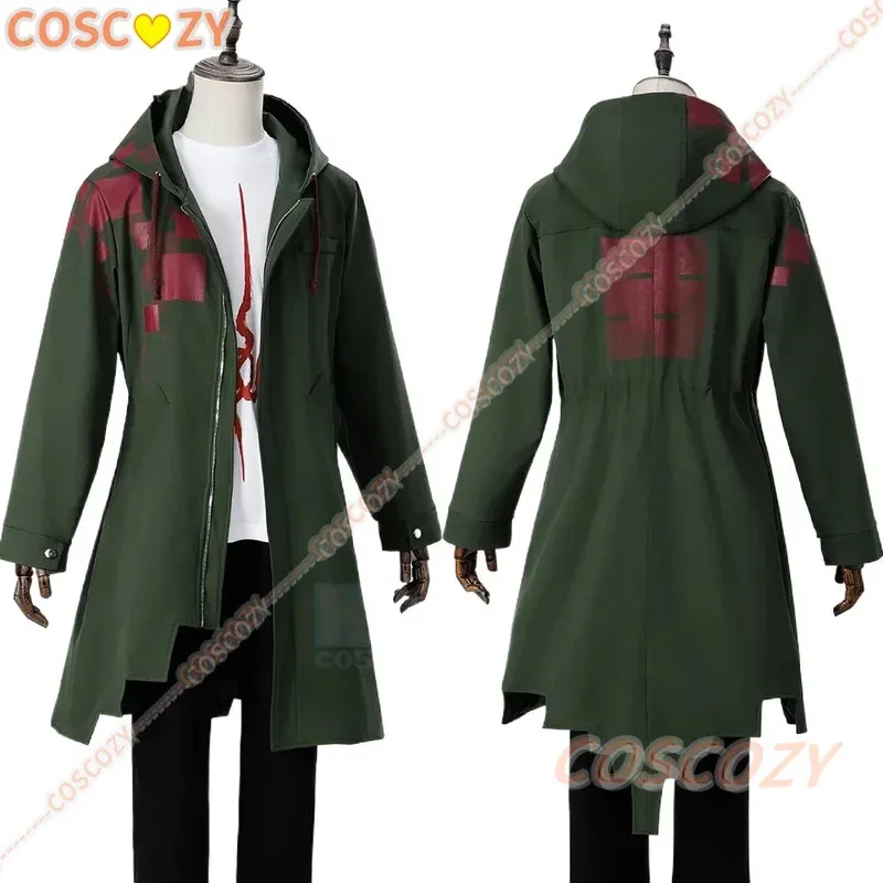 أزياء CyAnime Super Danganronpa 2 Nagito Komaeda التأثيرية سترة شعر مستعار أزياء الهالوين بدلة ملابس على شكل شخصية أنيمي