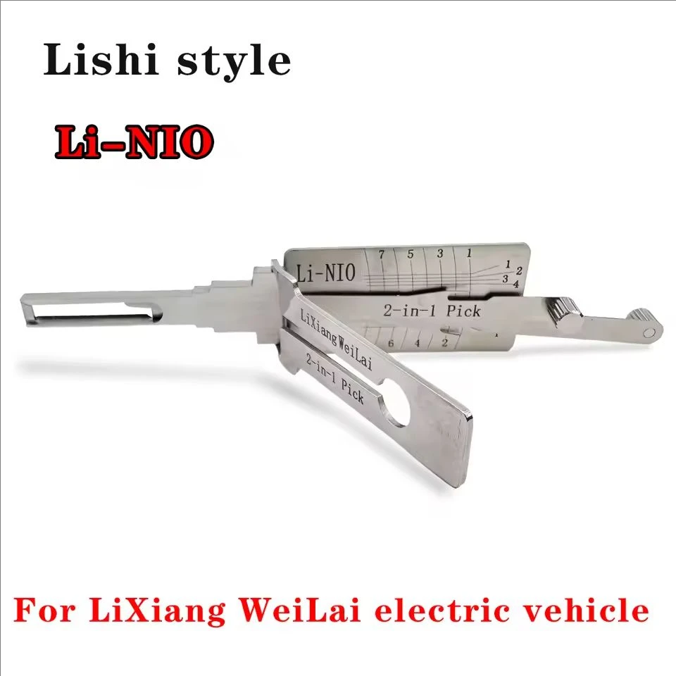 

Декодер LISHI 2-в-1 для Li Auto NIO, Li L7, Li L9, Li Mega, ET9, ET7, ES6, ES5, EC7. Инструмент для вскрытия замков, инструмент для слесарей.
