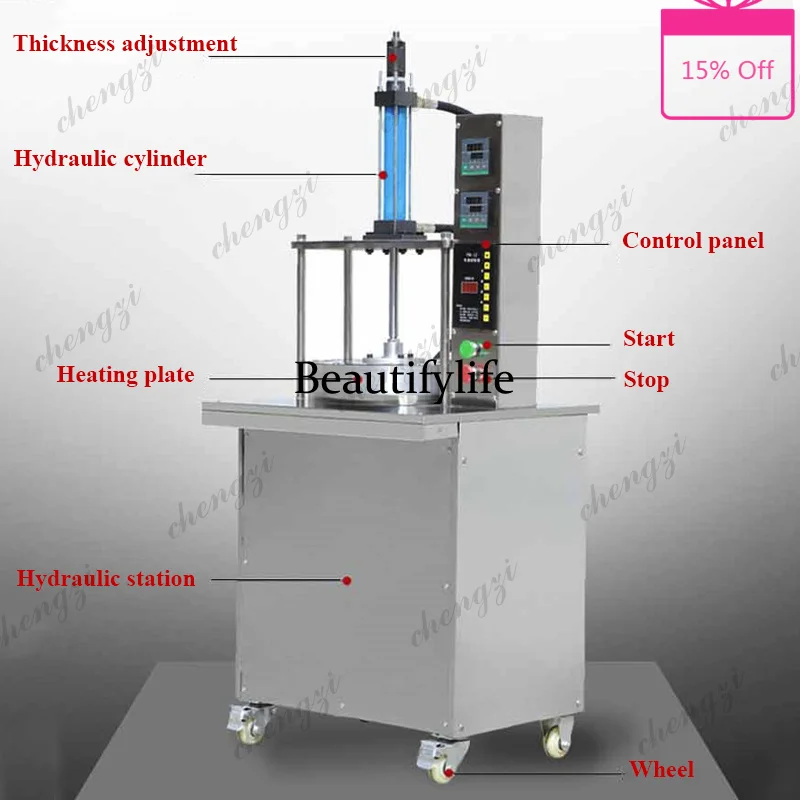 E5556Spring Cake Machine Pancake Press Egg Filling Pancake Braised Meat Roll  Roasted Duck Electric Automatic Pancake Rolling M