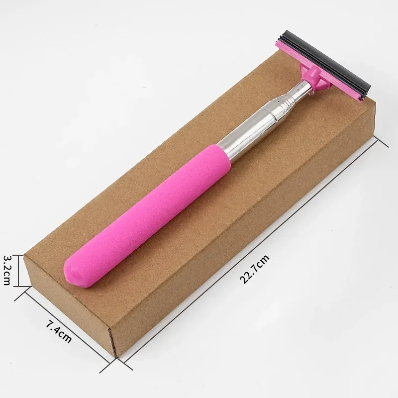 Car rearview mirror wiper extension bracket wiper strip car glass water mist removal cleaning tool image 6