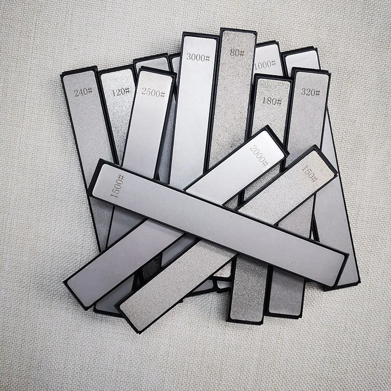 1PC 80-3000#Professional Diamond Sharpener for Knife Sharpening Stone System Kitchen Frinding Blade Fine Grinding Tool Whetstone