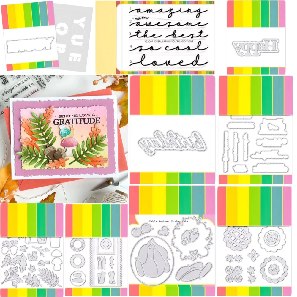 New Metal Cutting Dies For WaffleFlower Cake Time Stencil DIY Scrapbooking Crafts Maker Photo Album Template Handmade 2025