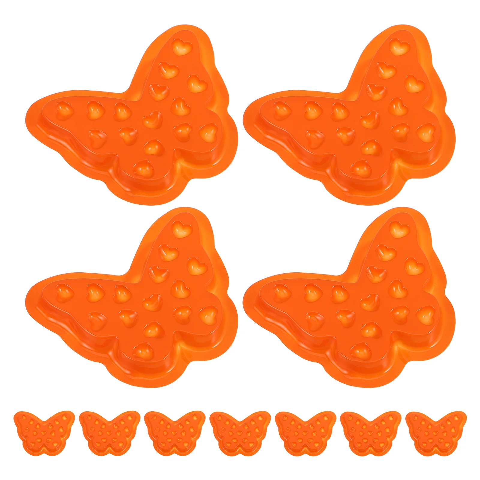 100Pcs Wimpern Kleber Tablett Schmetterling Form Wiederverwendbare Lash Verlängerung Halter Falsche Wimpern Kleber Palette Lash Tablett