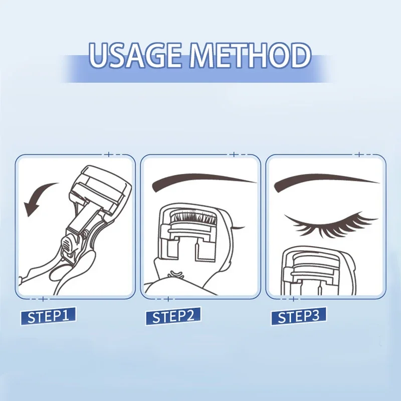 Modelador de cílios portátil profissional curling extensão de cílios auxiliares fazer clipe falso dobrável ferramentas de maquiagem de salão de beleza