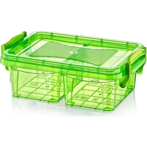 Primera Hıde Box Compartment Storage Container 0.5 Lt. ( 3 Pcs) Sa-347