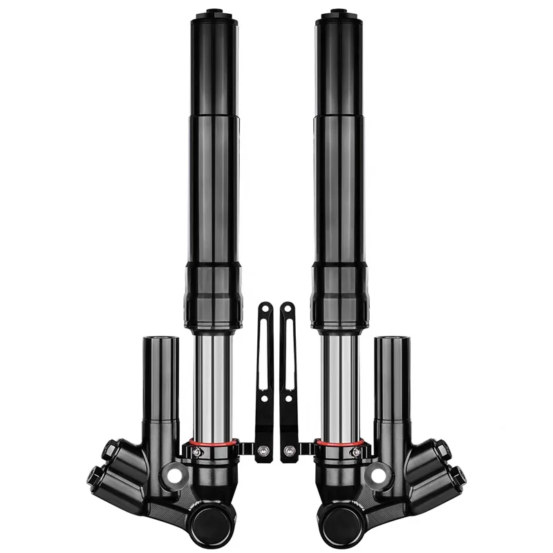 New VDV-V7 Hydraulic Inverted Front Shock Absorber for Motorcycle with 43 Core Mounting Holes Spaced 400mm Aluminium Alloy