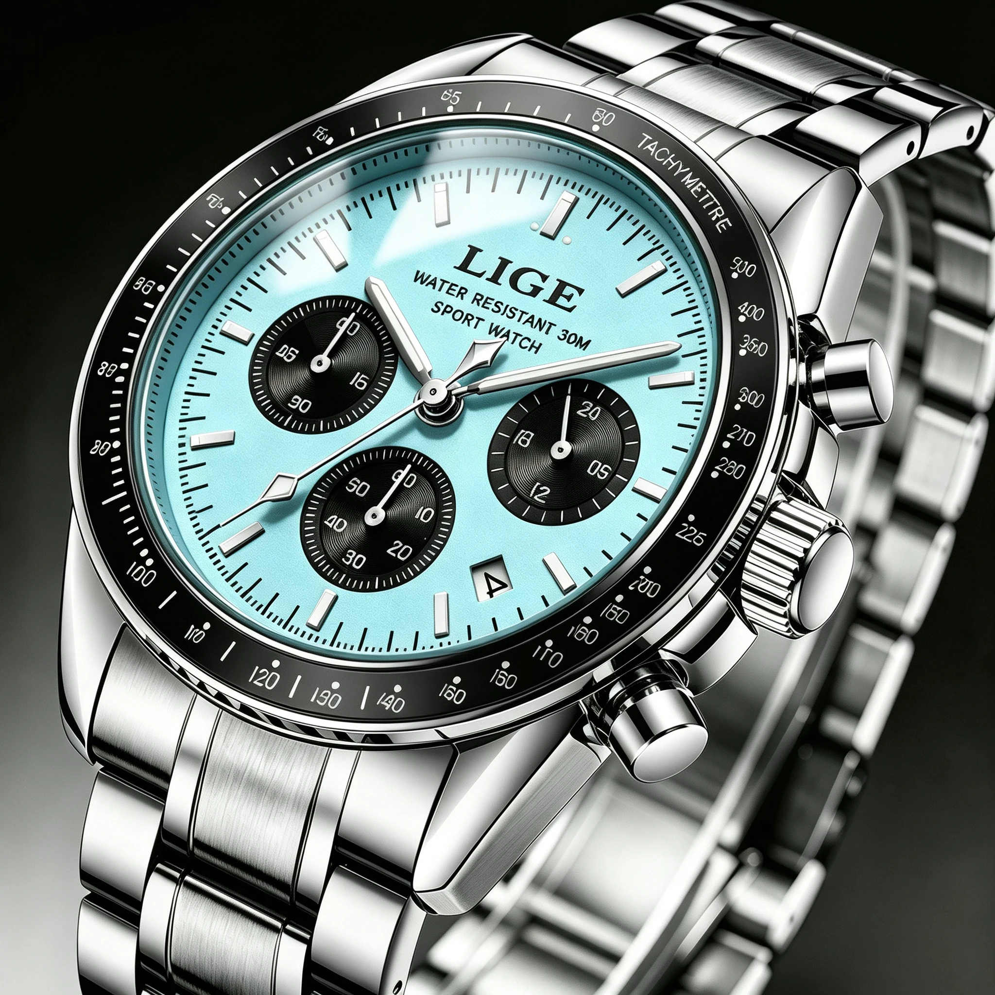 Reloj Hombre LIGE Luxus Business Herrenuhren Edelstahl Quarz Armbanduhr Männlicher Kalender Leuchtende Uhr Relogio Masculino