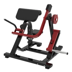 Commercial Strength Plate Loaded Seated Bicep Curl Exercise Machines