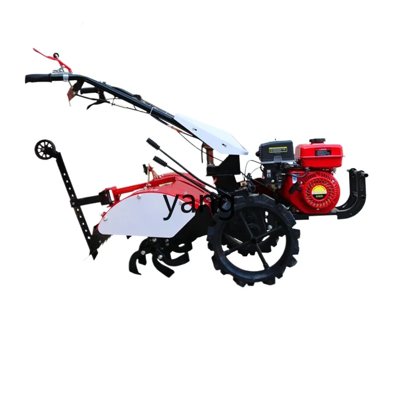 

Lmm four-wheel drive micro-tiller diesel small plowing tiller