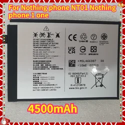 New Battery 4500mAh NT01 For Nothing phone NT01 Nothing phone 1 one Batteries Mobile Phone Batteries