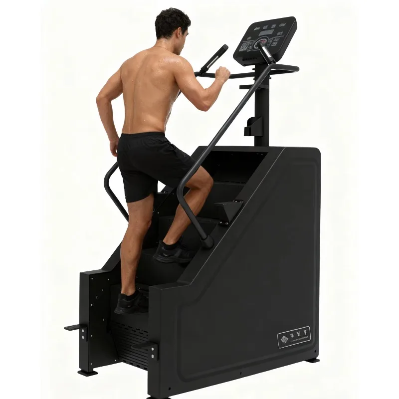 Commercial Electric Silent Walking Cardio Stepper Stair Master Climbers Machine 10-Level Resistance 200kg Capacity Waterproof