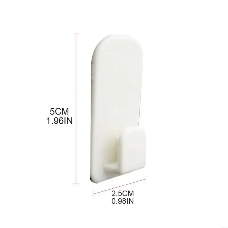 1 個の壁掛けリモコンブラケット - テレビリモコン用のプラスチックフック 4 個。