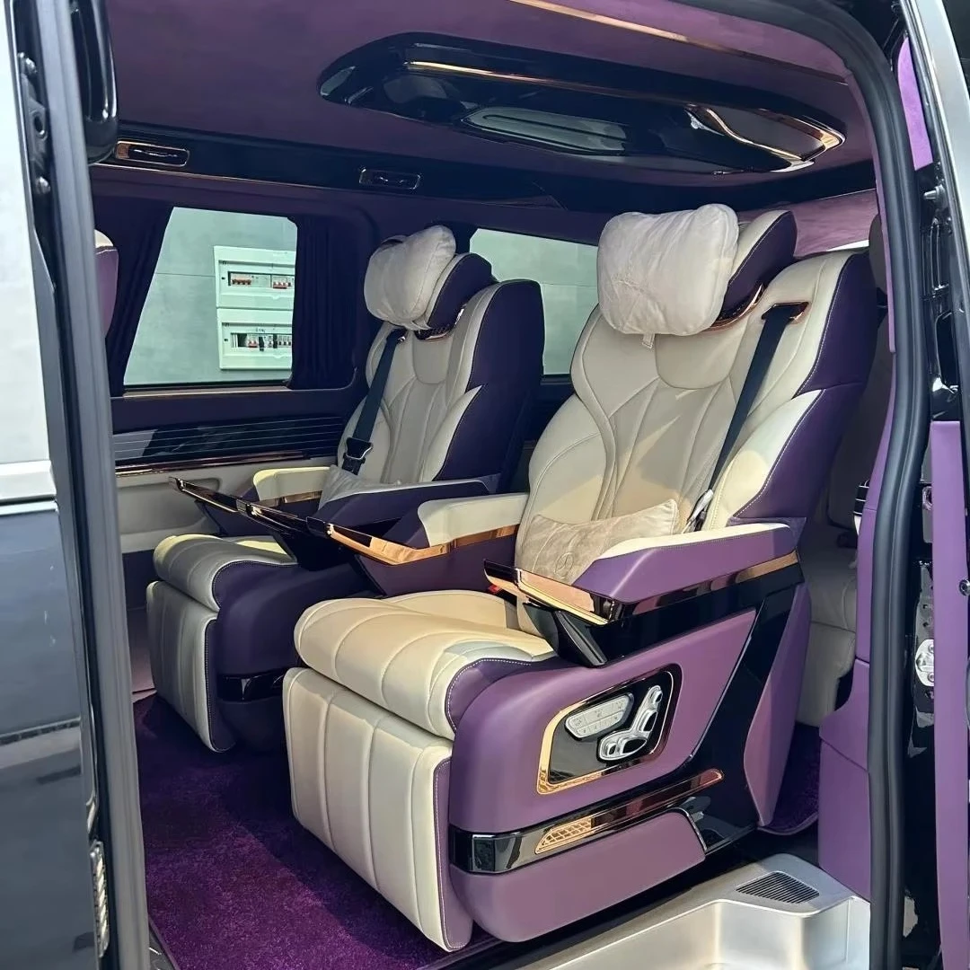 DOS Professional Manufactured Custom Aero‑Style VIP Rear Captain Seats For Vito Alphard Hiace SUV Van Modification Accessories