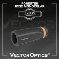 Vector Oprics Forester 8x32 Monocular Featuring Fully Multi-coated Lens Pocket Size Use by Single Hand For Outdoor Hunting