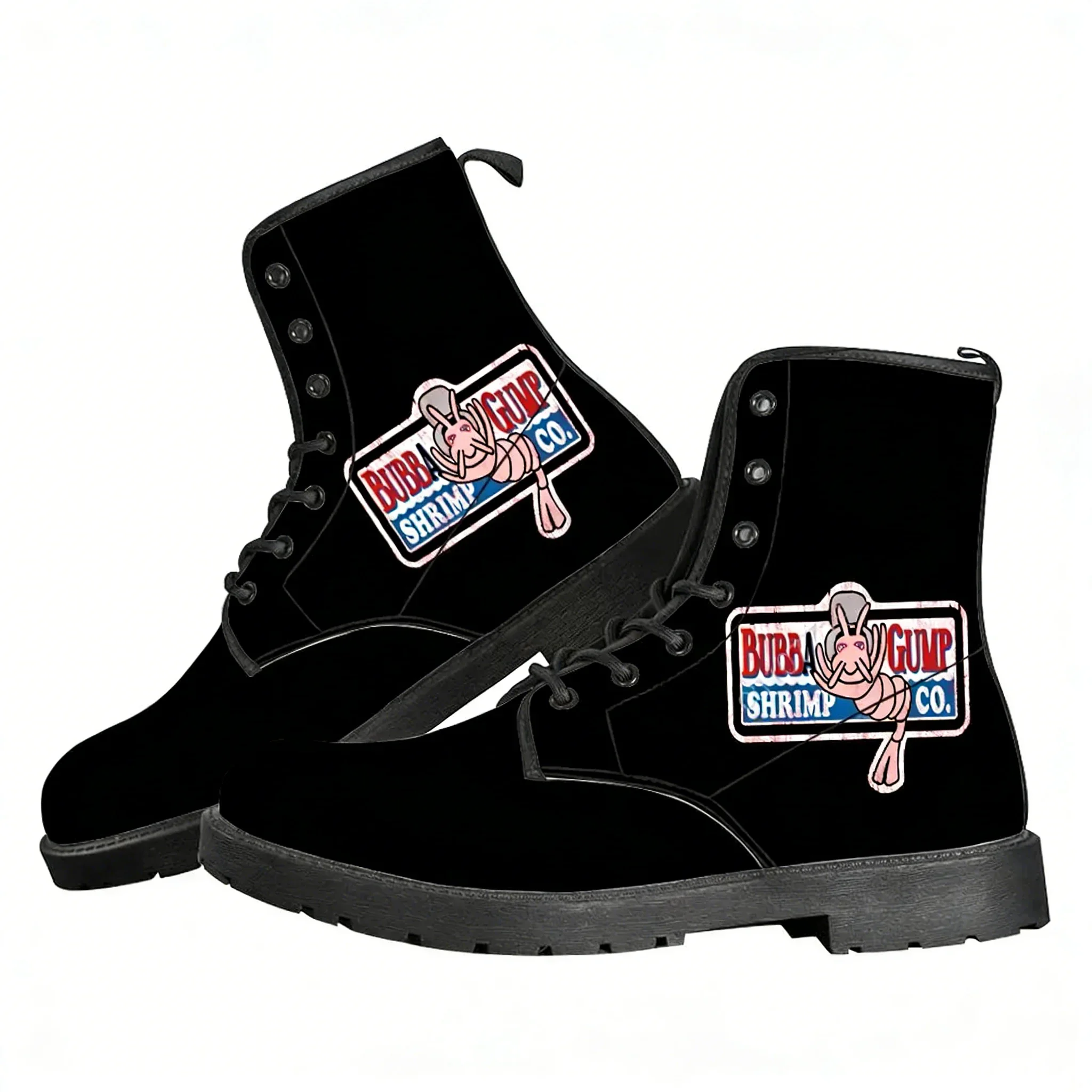 

Повседневные ботинки Retro1994 Bubba Gump Shrimp, мужская, женская и подростковая обувь Bubba Gump, уличные ботинки в стиле ретро, водонепроницаемые 3D-ботинки, уличные ботинки