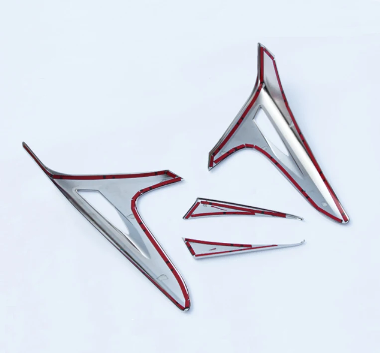 For Lexus NX200T NX300H 2015 2016 2017 ABS Chrome Tail Light Lamp Cover Trim Car Accessories Stickers view 6