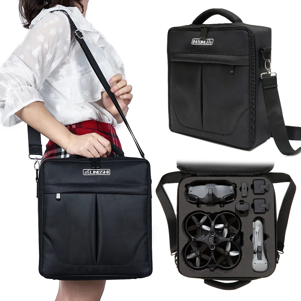 for DJI Avata Organizer Shoulder Bag Carrying Case Accessories for DJI Avata Backpack Protable Box