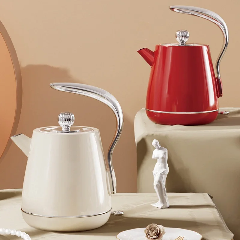 1800ml Electric Kettle Home Water Boiler Keep Warm Kettle 1500W Boil Water Quickly 304 Stainless Steel Kettle Auto Power-off