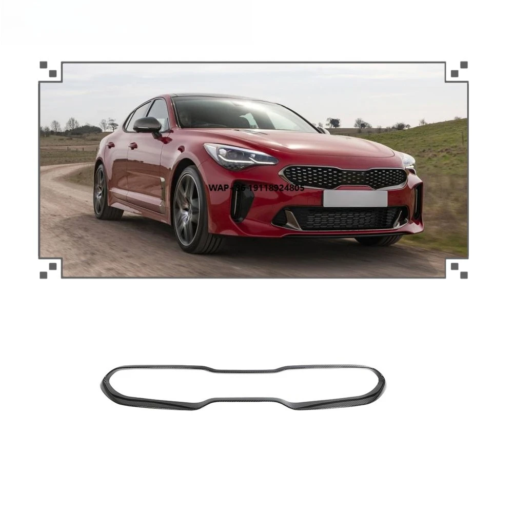 

Lightweight and Durable Auto Parts Body Parts Real Carbon Fiber Front Grill for Stinger