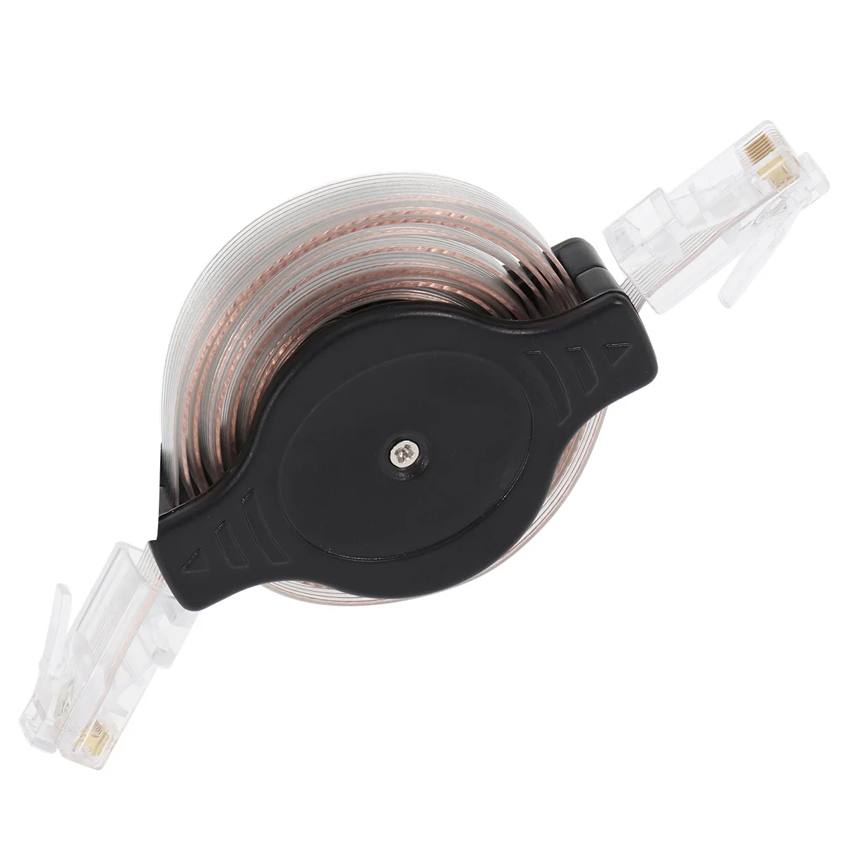 

Telescopic Ethernet Cable 1.5M Black Mini Retractable Internet Cable Laptop Portable Lightweight Affordable Gifts Travel Set