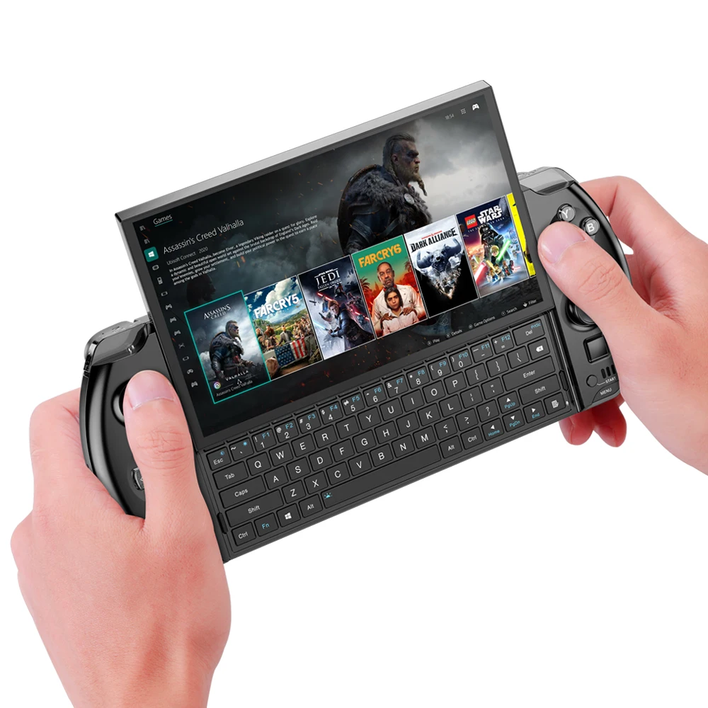 GPD WIN 4 2025 AMD AI 9 HX 370/8840U 6 بوصة لوحة ألعاب محمولة باليد 32 جيجابايت رام 1/2 تيرا بايت قراءة فقط جيب كمبيوتر محمول صغير مشغل ألعاب وحدة التحكم